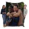 Me Time Movie Kevin Hart Mark Wahlberg Woven Blanket
