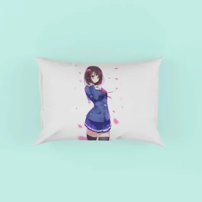 Megumi Kato Anime Girl Pillow Case