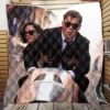 Men in Black International Movie Tessa Chris Hemsworth Quilt Blanket