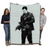 Mile 22 Movie Mark Wahlberg Woven Blanket