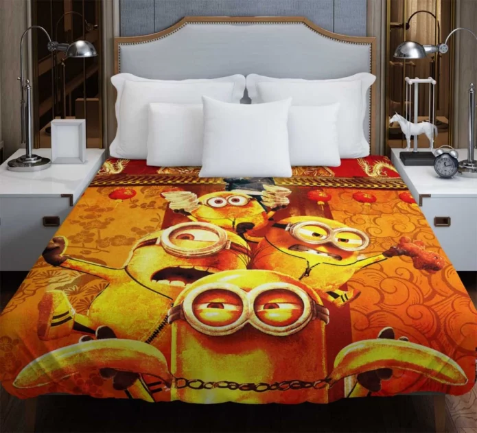 Minions The Rise of Gru Kids Movie Duvet Cover