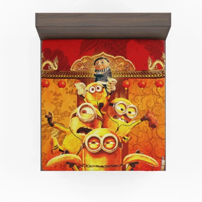 Minions The Rise of Gru Kids Movie Fitted Sheet