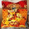 Minions The Rise of Gru Kids Movie Quilt Blanket