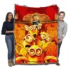 Minions The Rise of Gru Kids Movie Woven Blanket