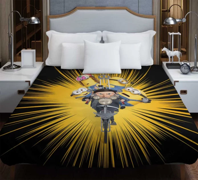 Minions The Rise of Gru Movie Duvet Cover