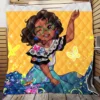 Mirabel Madrigal in Encanto Movie Quilt Blanket