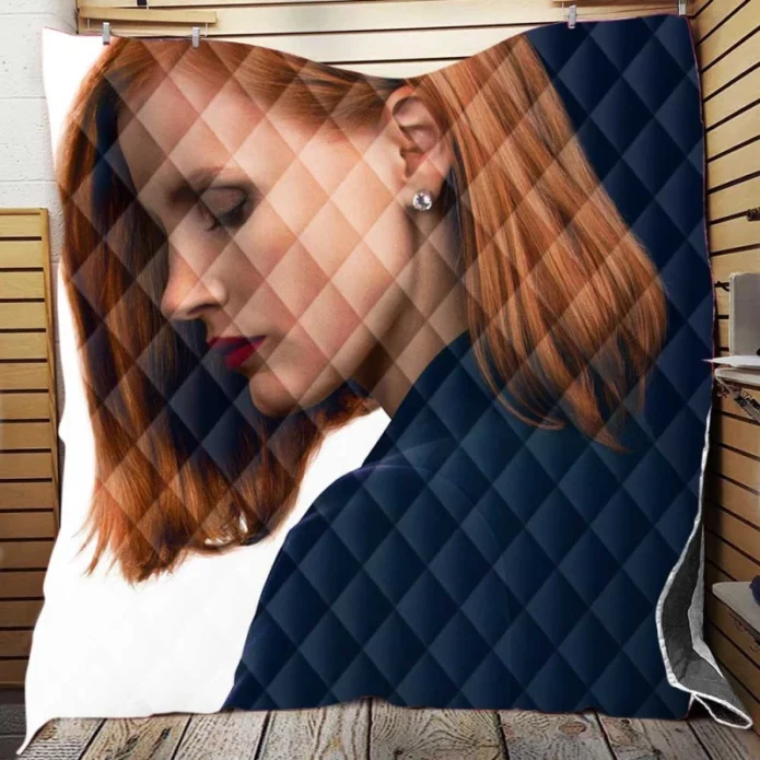 Miss Sloane Movie Jessica Chastain Quilt Blanket