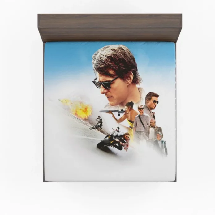 Mission Impossible Rogue Nation Movie Jeremy Renner Fitted Sheet