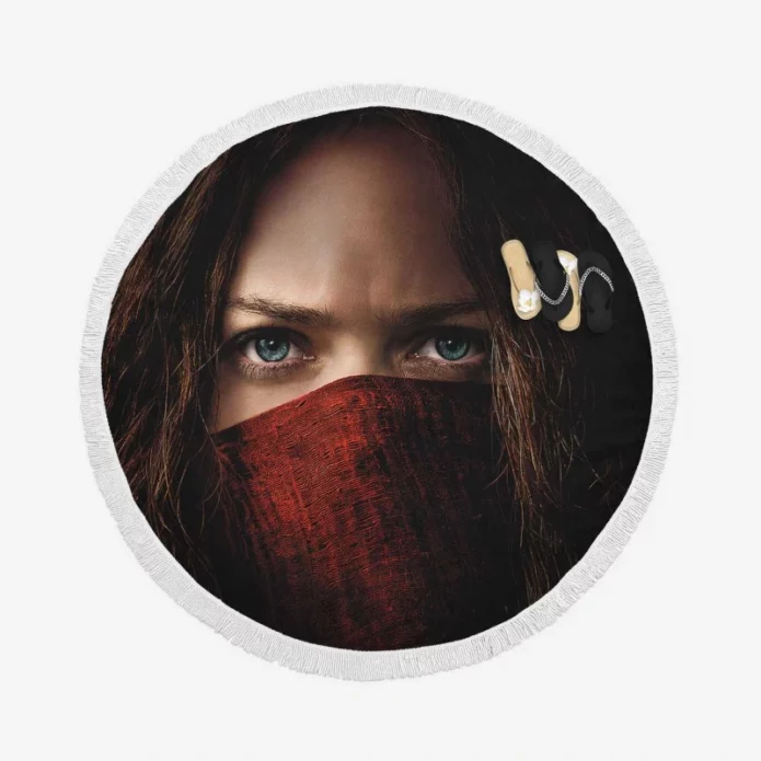 Mortal Engines Movie Hera Hilmar Round Beach Towel