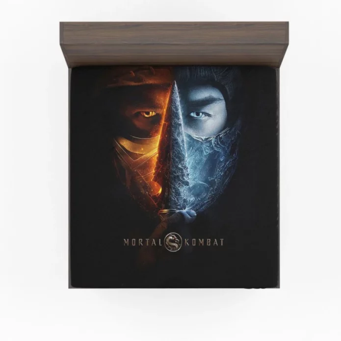 Mortal Kombat Movie Cole Young Fitted Sheet