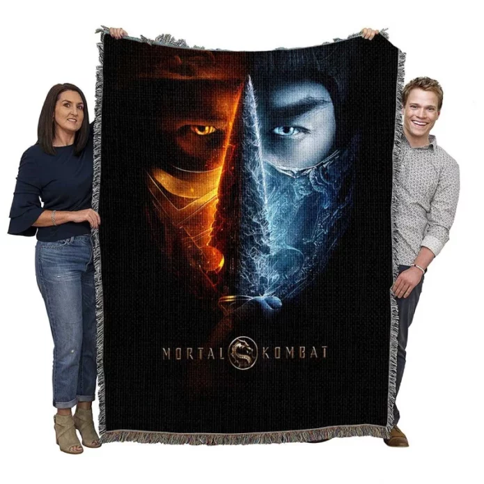 Mortal Kombat Movie Cole Young Woven Blanket