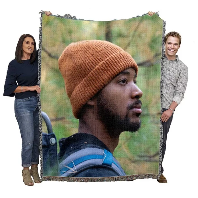 Mother/Android Movie Algee Smith Woven Blanket