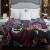 Muppets Haunted Mansion Movie Gonzo Frackles Duvet Cover