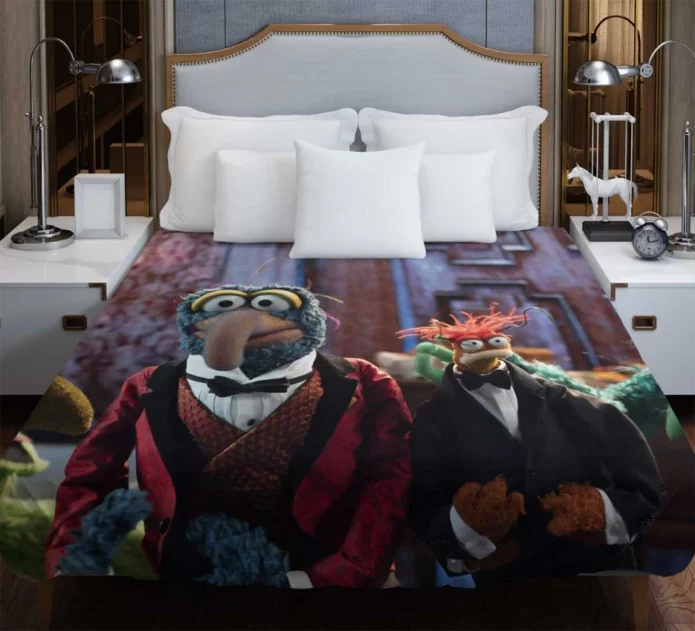 Muppets Haunted Mansion Movie Gonzo Frackles Duvet Cover