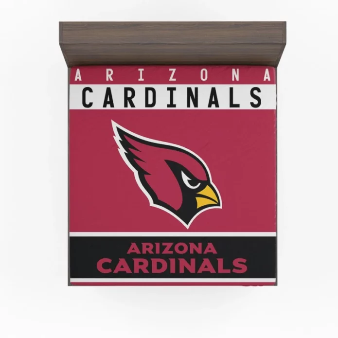 NFL Arizona Cardinals Bedding Fitted Sheet