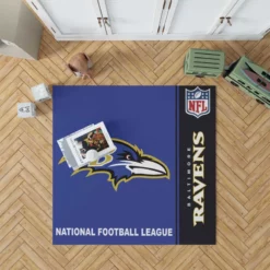NFL Baltimore Ravens Floor Rug