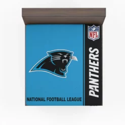 NFL Carolina Panthers Bedding Fitted Sheet