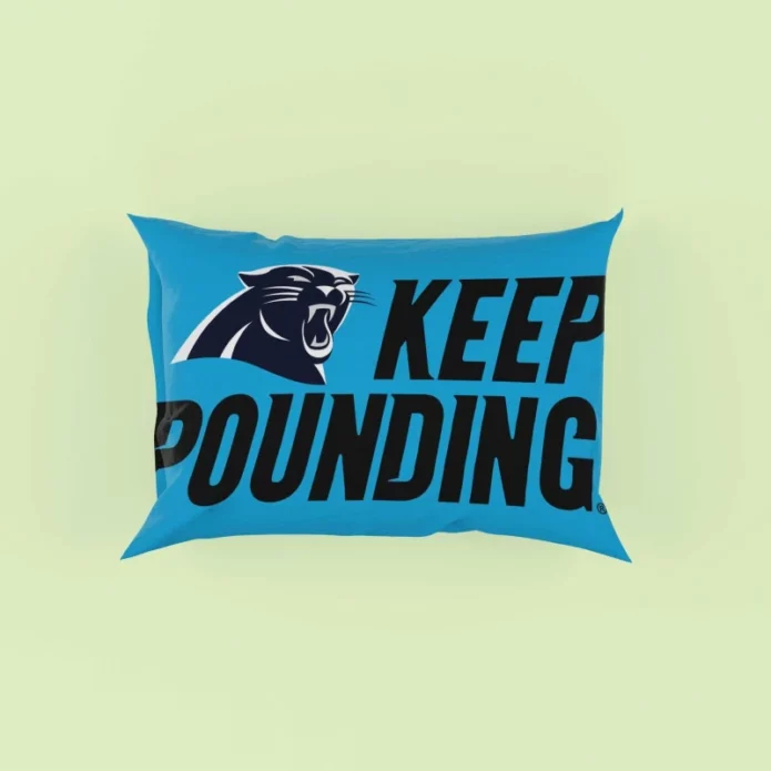 NFL Carolina Panthers Throw Pillow Case