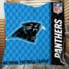 NFL Carolina Panthers Throw Quilt Blanket