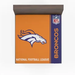 NFL Denver Broncos Bedding Fitted Sheet