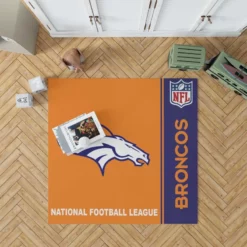 NFL Denver Broncos Floor Rug