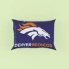 NFL Denver Broncos Throw Pillow Case