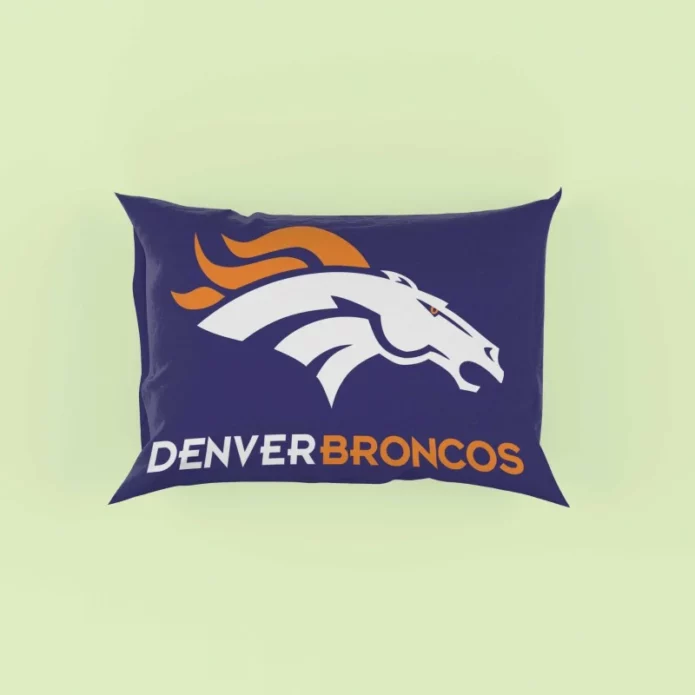 NFL Denver Broncos Throw Pillow Case