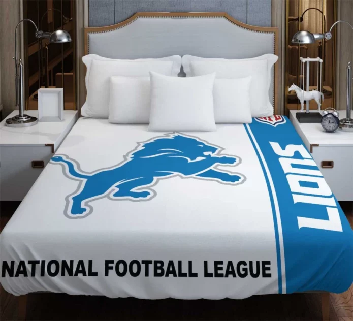 NFL Detroit Lions Bedding Duvet Cover