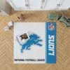 NFL Detroit Lions Floor Rug