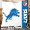 NFL Detroit Lions Throw Quilt Blanket