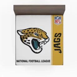 NFL Jacksonville Jaguars Bedding Fitted Sheet