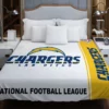 NFL Los Angeles Chargers Bedding Duvet Cover