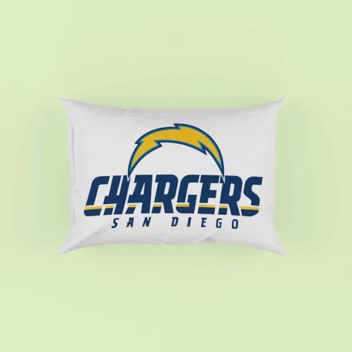 NFL Los Angeles Chargers Throw Pillow Case