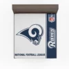 NFL Los Angeles Rams Bedding Fitted Sheet