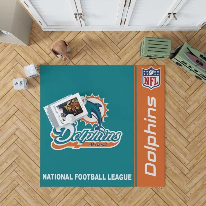 NFL Miami Dolphins Floor Rug