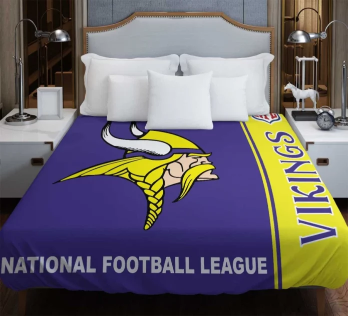 NFL Minnesota Vikings Bedding Duvet Cover