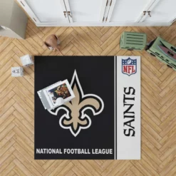 NFL New Orleans Saints Floor Rug