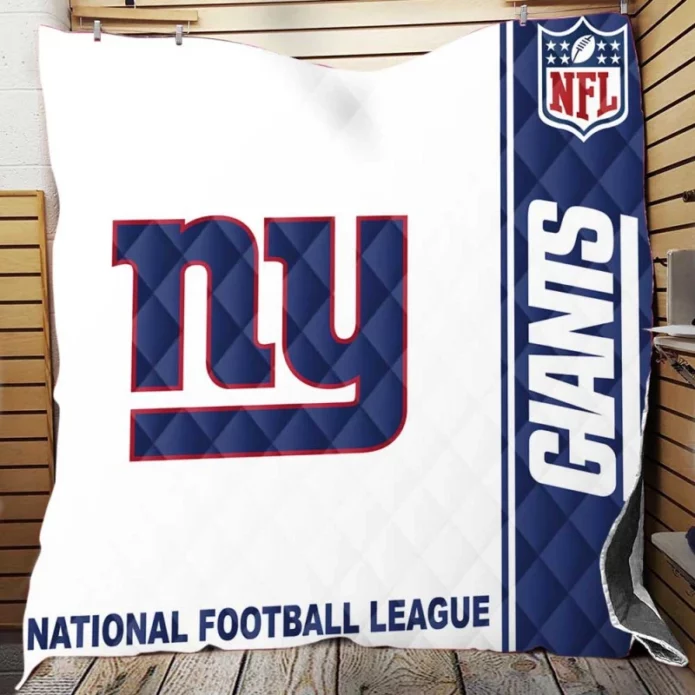NFL New York Giants Throw Quilt Blanket