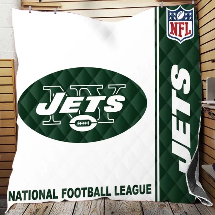 NFL New York Jets Throw Quilt Blanket