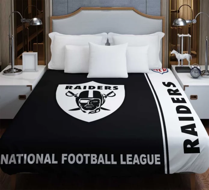 NFL Oakland Raiders Bedding Duvet Cover