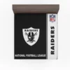NFL Oakland Raiders Bedding Fitted Sheet