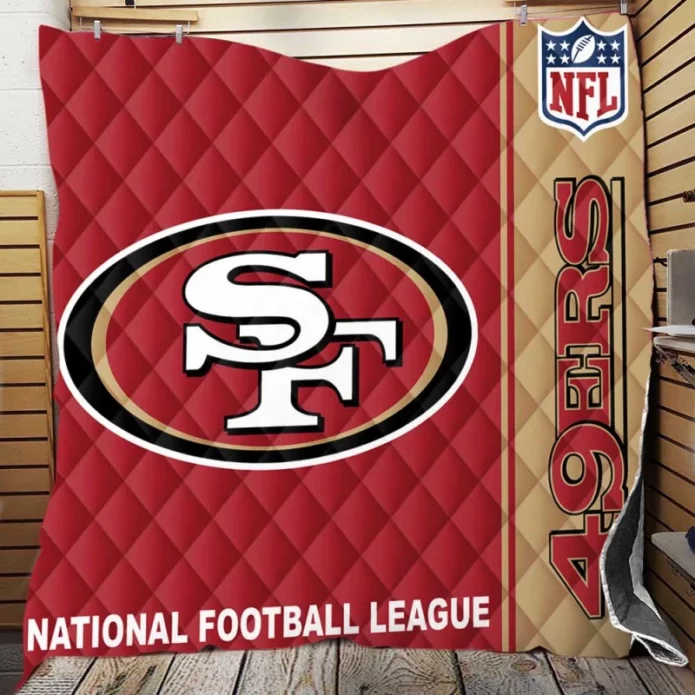 NFL San Francisco 49ers Throw Quilt Blanket