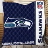 NFL Seattle Seahawks Throw Quilt Blanket