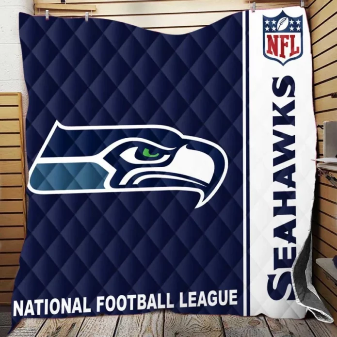 NFL Seattle Seahawks Throw Quilt Blanket