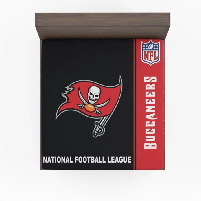 NFL Tampa Bay Buccaneers Bedding Fitted Sheet