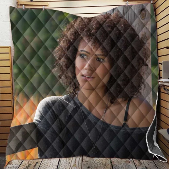 Nathalie Emmanuel Ramsey Fast & Furious 7 Movie Quilt Blanket