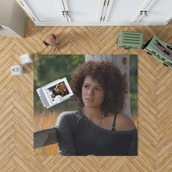 Nathalie Emmanuel Ramsey Fast & Furious 7 Movie Rug