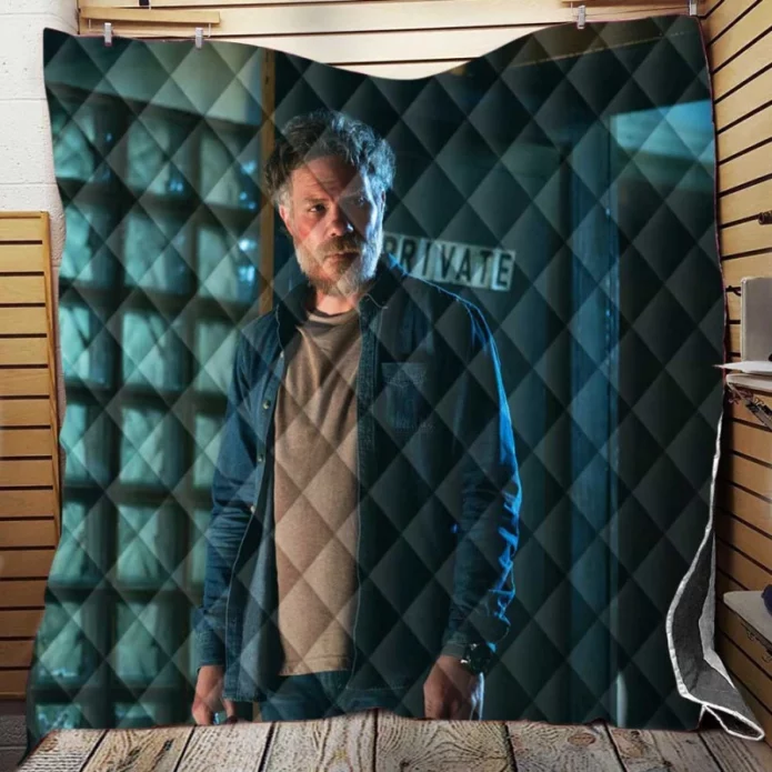 No One Gets Out Alive Movie Marc Menchaca Quilt Blanket