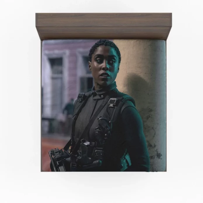 No Time to Die Movie Lashana Lynch Fitted Sheet