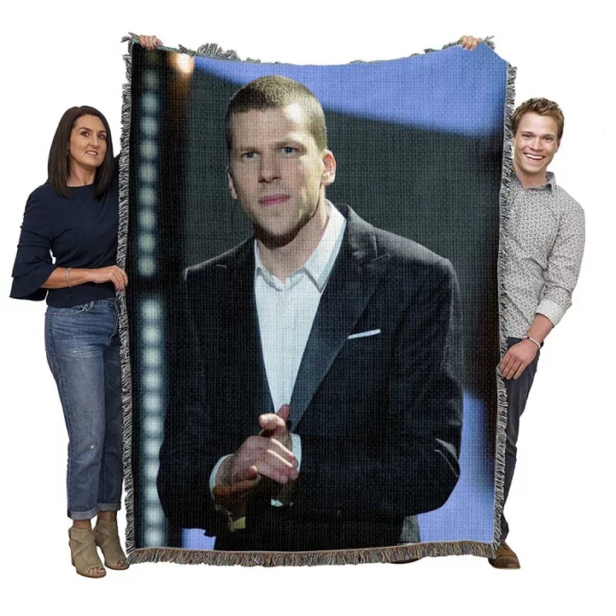 Now You See Me 2 Movie Jesse Eisenberg Woven Blanket
